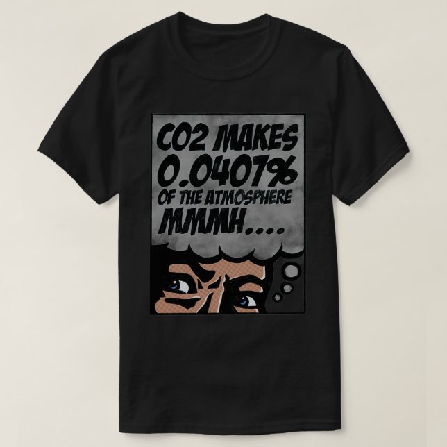 Camiseta CO2 FAZ 00407 da atmosfera mmmh (Frente do Design)