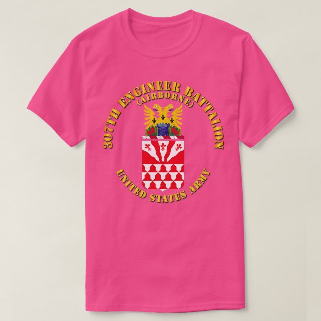 Camiseta COA 307ª Batalhão de Engenheiros (Frente do Design)