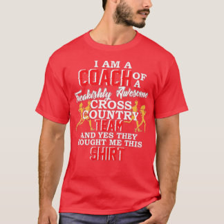 Camiseta Coach Cross Country  jogger track running funny gi