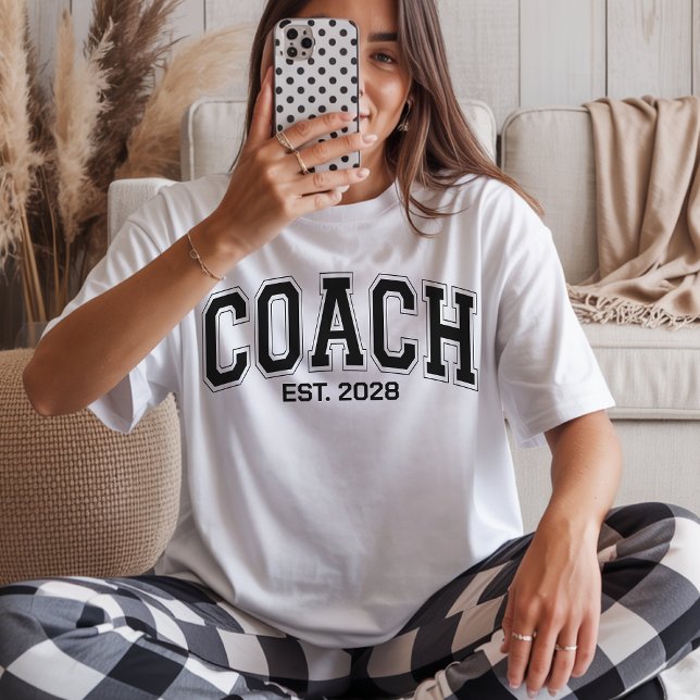 Camiseta Coach Game Day – Presente Personalizado p (coach t-shirt, personalized coach shirt, cheer coach gift, game day shirt, coach appreciation gift,)