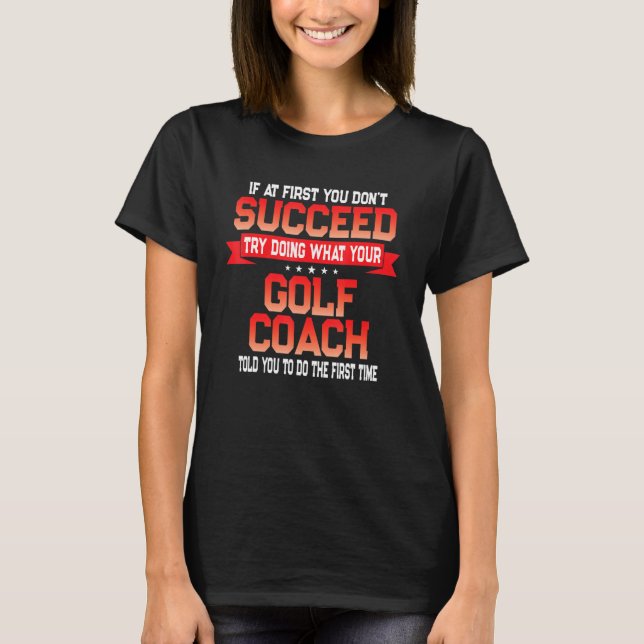 Camiseta Coach Golf Coach Coach Golfe Cotação (Frente)