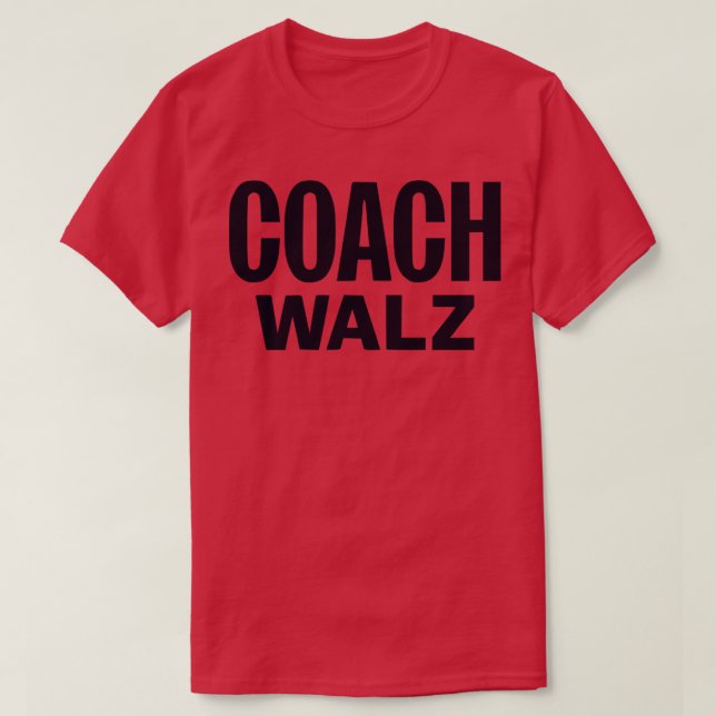 CAMISETA COACH TIM WALZ 2024 (Frente do Design)