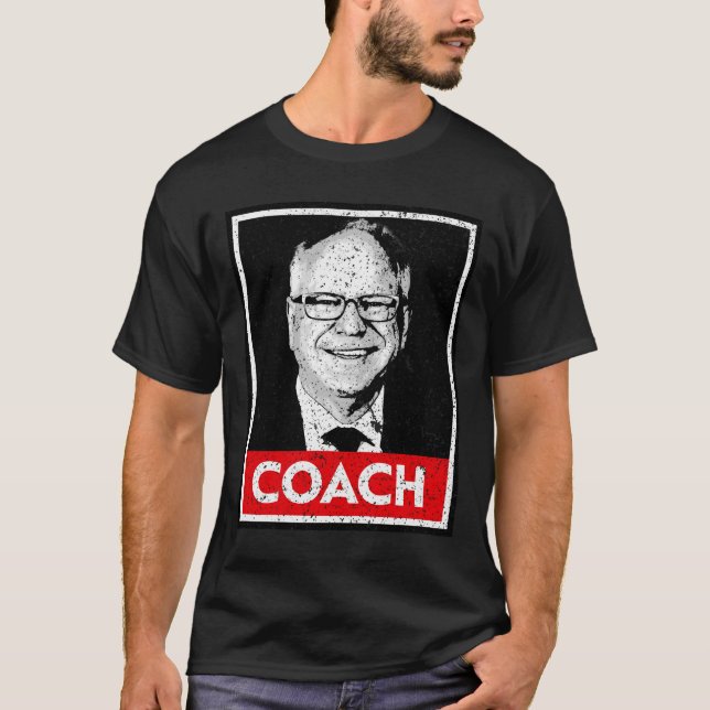 CAMISETA COACH WALZ - HARRIS WALZ 2024 (Frente)