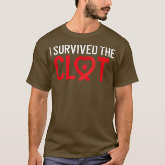 Camiseta Coágulos Sanguíneos Sobrevividos Apoiadores de EP