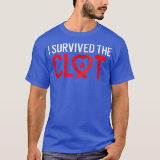 Camiseta Coágulos Sanguíneos Sobrevividos Apoiadores de EP 
