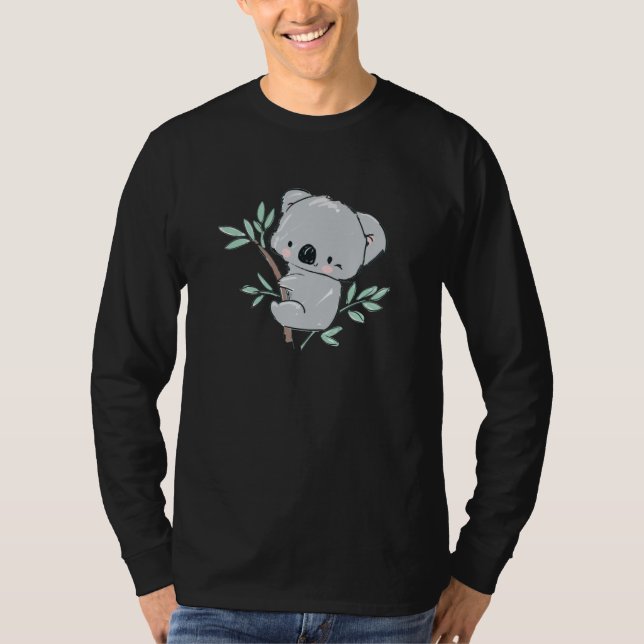 Camiseta Coala ama coala animais fofos (Frente)