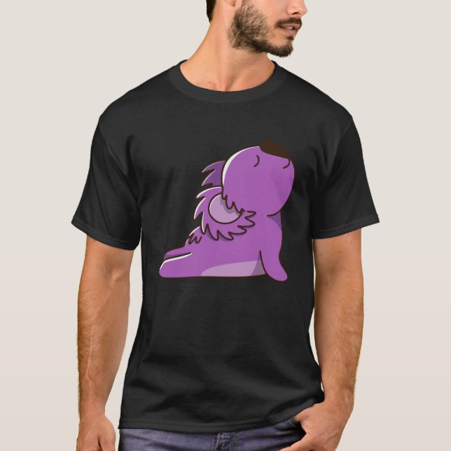 Camiseta coala coala fofo austrália  pose de yoga  1 (Frente)