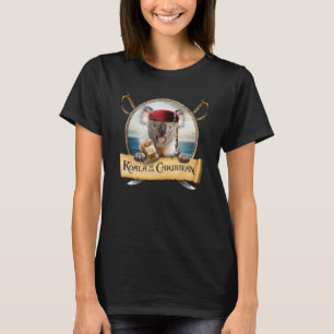 Camiseta Coala Do Caribe Coala Bebê Fofo Natal