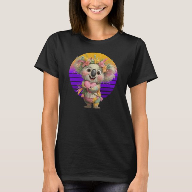 Camiseta Coala-Do-Dia-Dos-Namorados (Frente)