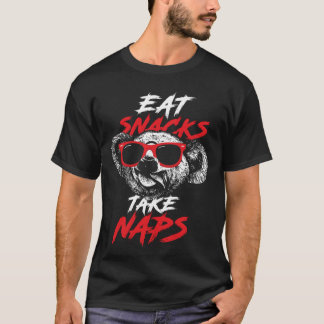 Camiseta Coala óculos de sol