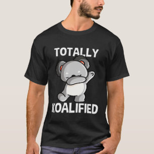 Camiseta Coalas Totalmente Koalificados Dabbing Urso Koala 