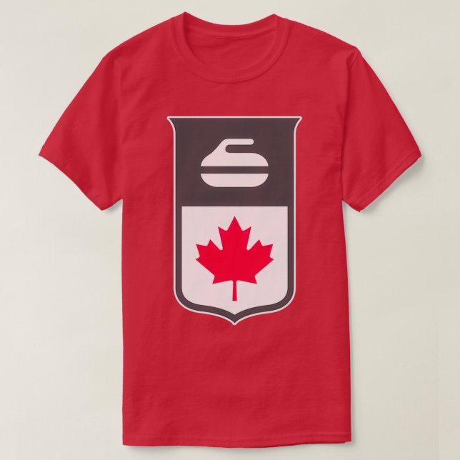 Camiseta coalhada do canadá2 (Frente do Design)
