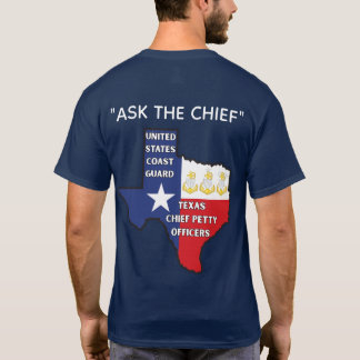 Camiseta Coast Guard Texas Chief Petty Officers Shirt