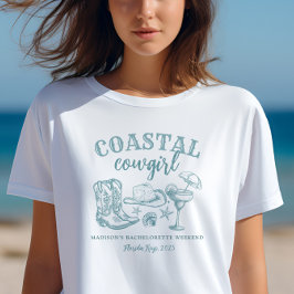 Camiseta Coastal Cowgirl Bachelorette