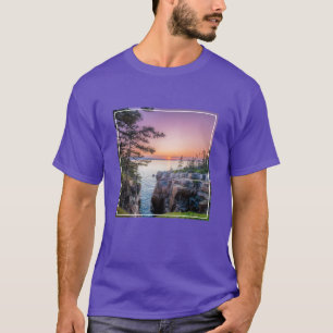 Camiseta Coastline Ravens Nest Acadia National Park Maine