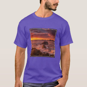 Camiseta Coastline   Sunset Pacific Grove Carmel California