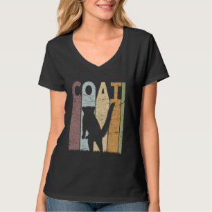Camiseta Coati Vintage Coatimundi Retro Coati Lover Exótico