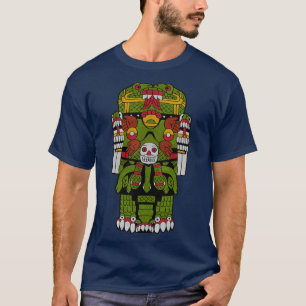 Camiseta Coatlicue Aztec Deusa da Terra Deusa Mayan Inca T