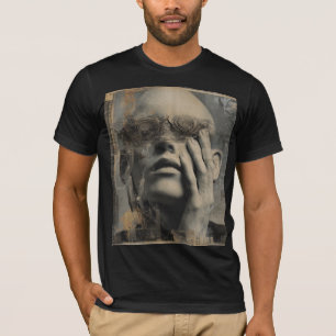 Camiseta Coberto em Consolo – Peça de Arte Fina Oráculo Esp