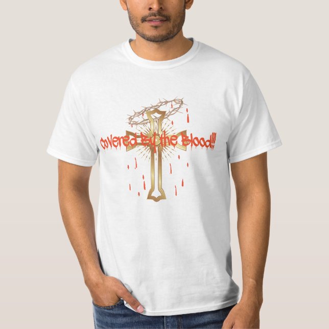 Camiseta Coberto pelo sangue (Frente)