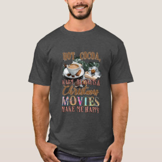 Camiseta Cobertores Quentes De Cacau Quente E Filiação De F