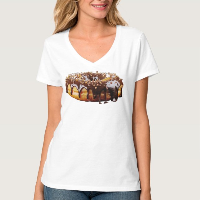 Camiseta Cobertura de chocolate brilhante e grossa da Slipp (Frente)