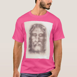 Camiseta Cobertura De Turim Face De Jesus Cristo Com Coroa 