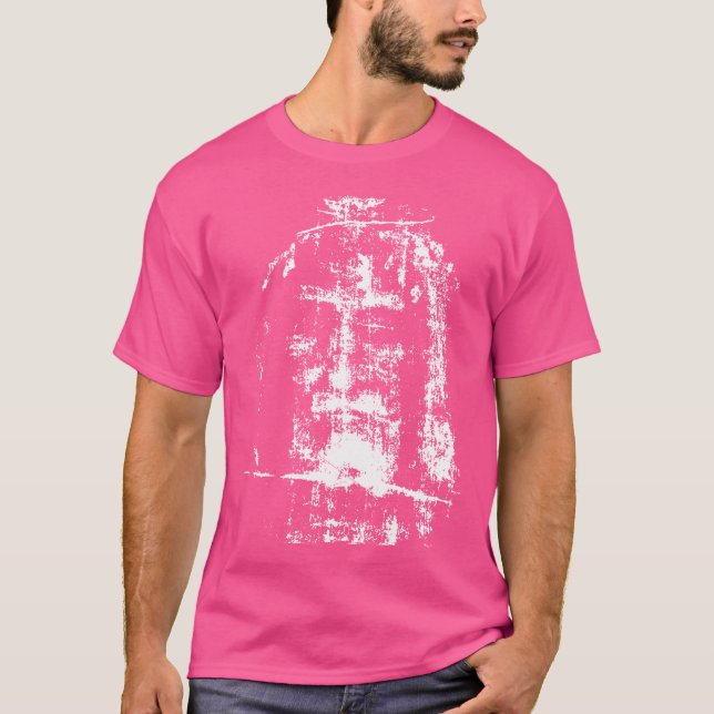 Camiseta Cobertura De Turim Jesus Cristo Face (Frente)