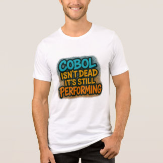 Camiseta Cobol ainda está funcionando