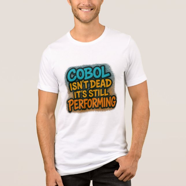 Camiseta Cobol ainda está funcionando (Frente)