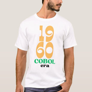 Camiseta Cobol Era de 1960 O Nascimento do Código Legado