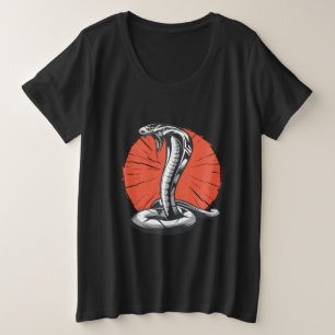 Camiseta Cobra abre capô, cobra atacando