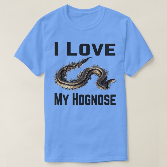 Camiseta Cobra Amantes Eu Adoro Meu Cobra Hognose (Frente do Design)