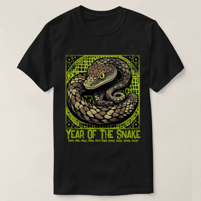 Camiseta Cobra, Ano do Cobra (Frente do Design)