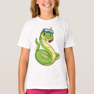 Camiseta Cobra as Diver wirth Snorkel