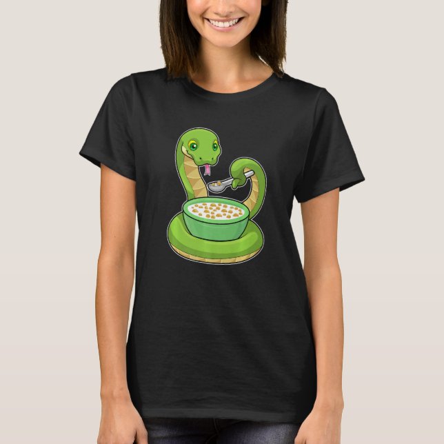 Camiseta Cobra Bowl de Muesli (Frente)