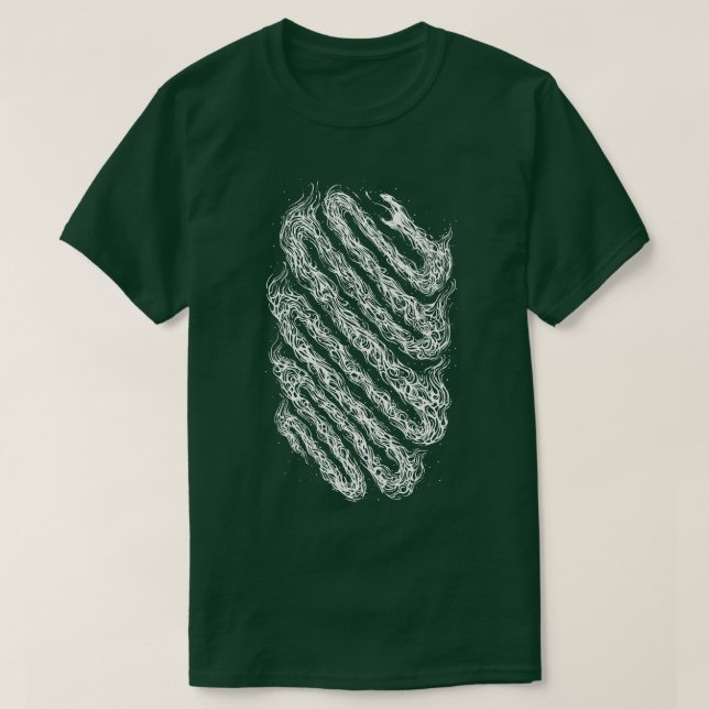 Camiseta Cobra branco (Frente do Design)