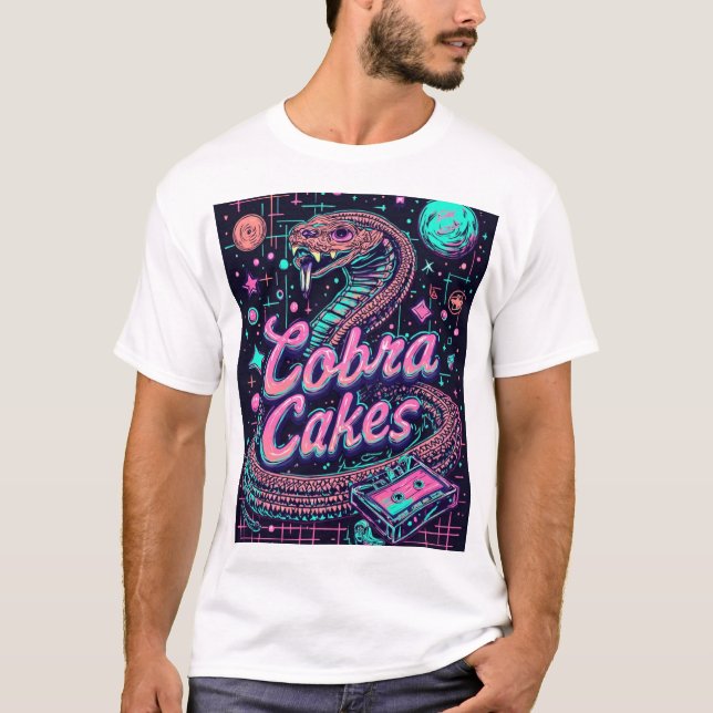 Camiseta Cobra Cakes Vintage 80's Tee (Frente)