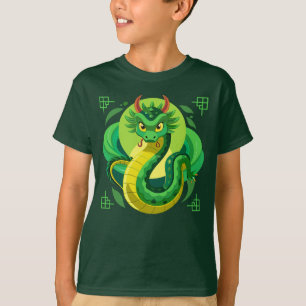 Camiseta Cobra chinês Zodiac - Ano do Cobra