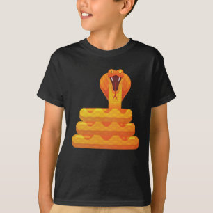 Camiseta Cobra Cobra cobra presente de píton de répteis
