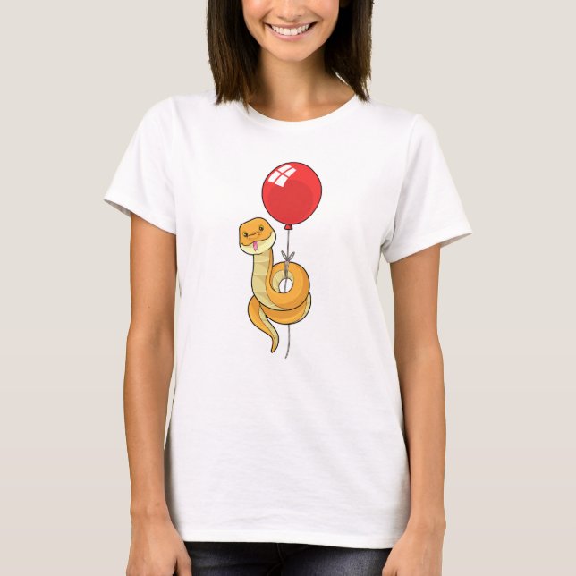 Camiseta Cobra com balão (Frente)