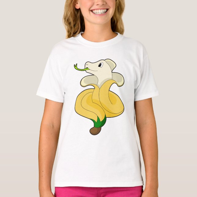 Camiseta Cobra com Banana (Frente)