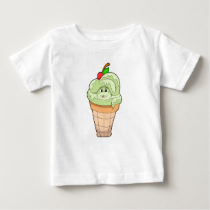 Camiseta Cobra com cone de Sorvete e Cherry