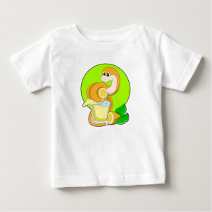 Camiseta Cobra com copo de sumo de limão