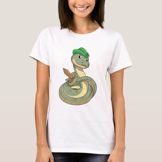 Camiseta Cobra com Espada (Frente)