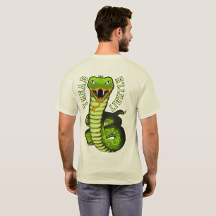 Camiseta Cobra com Fed Ligeiramente Duplo Lado