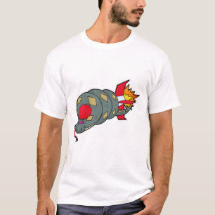 Camiseta Cobra com foguete