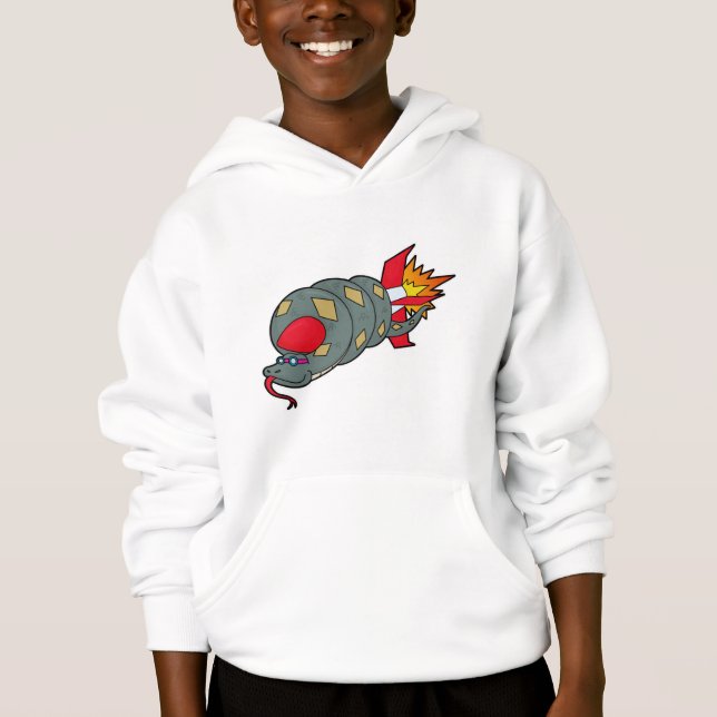 Camiseta Cobra com foguete (Frente)