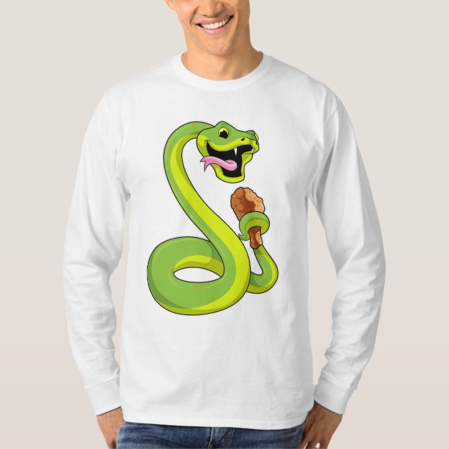 Camiseta Cobra com frango (Frente)