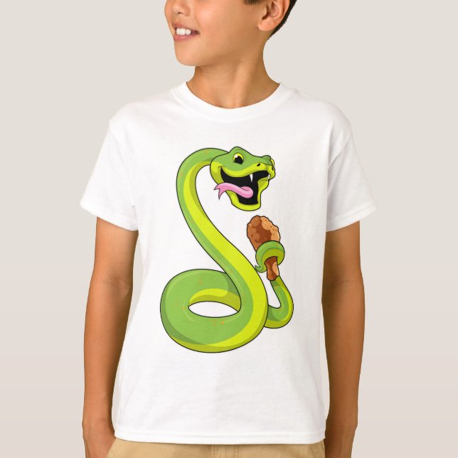 Camiseta Cobra com frango (Frente)